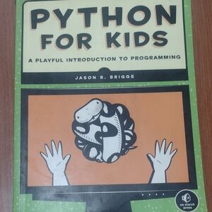 Python for Kids by Jason R. Briggs - Green & Orange Cover